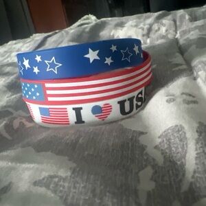 Patriotic Wristbands Set
